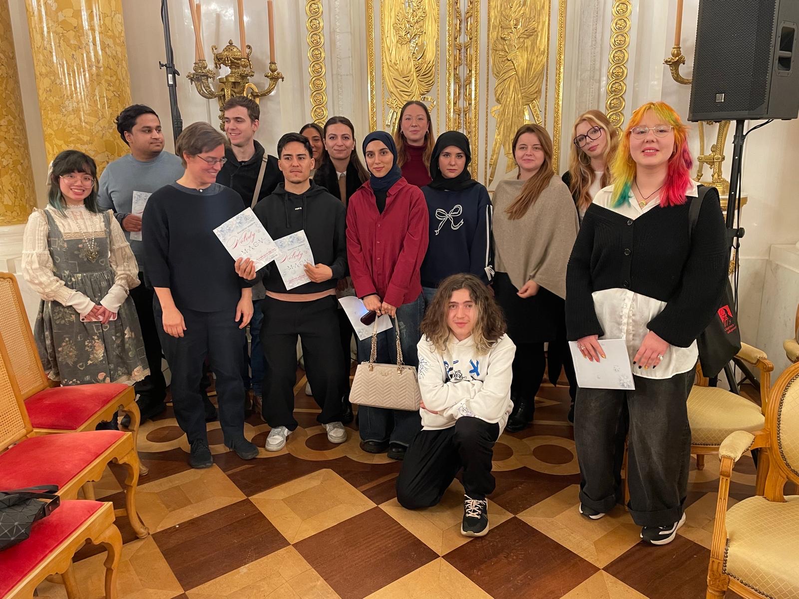 Erasmus+ Schülergruppe in Warschau